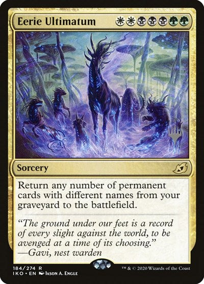 Eerie Ultimatum (Promo Pack: Ikoria) Near Mint Foil
