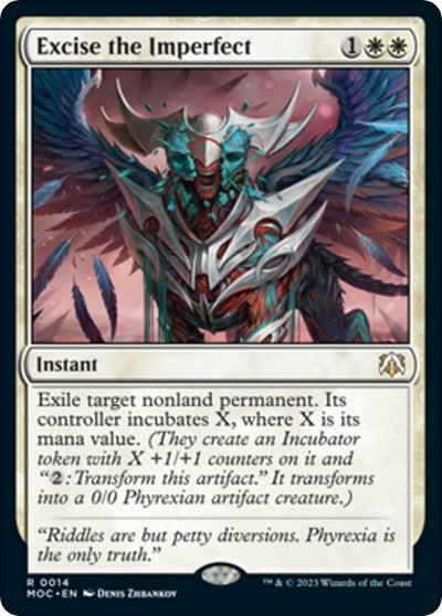 Excise the Imperfect (Commander: March of the Machine) Medium Play
