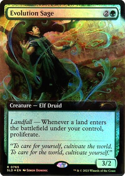 Evolution Sage (Extended Art) (Secret Lair) Near Mint Foil
