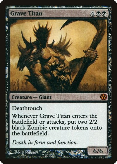Grave Titan (Promos: Media) Heavy Play Foil
