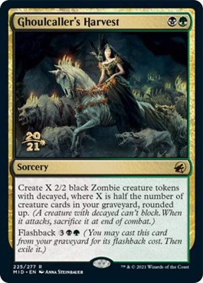 Ghoulcaller's Harvest (Promos: Prerelease Cards) Near Mint Foil