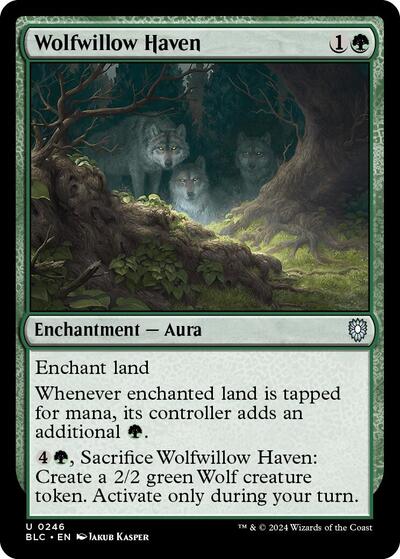 Wolfwillow Haven (Commander: Bloomburrow) Light Play