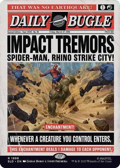 Impact Tremors (1999) (Secret Lair) Near Mint