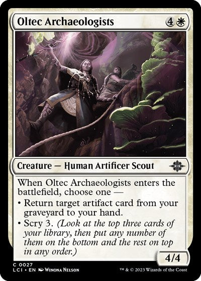 Oltec Archaeologists (The Lost Caverns of Ixalan) Light Play Foil