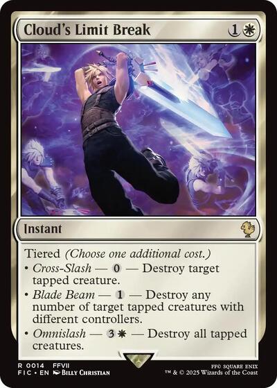 Cloud's Limit Break (Commander: FINAL FANTASY) Light Play