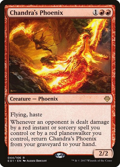 Chandra's Phoenix (Archenemy: Nicol Bolas) Light Play