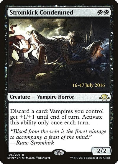 Stromkirk Condemned (Promos: Prerelease Cards) Medium Play Foil