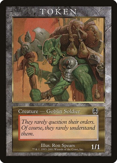 Goblin Soldier Token Apocalypse|1|0|0.00