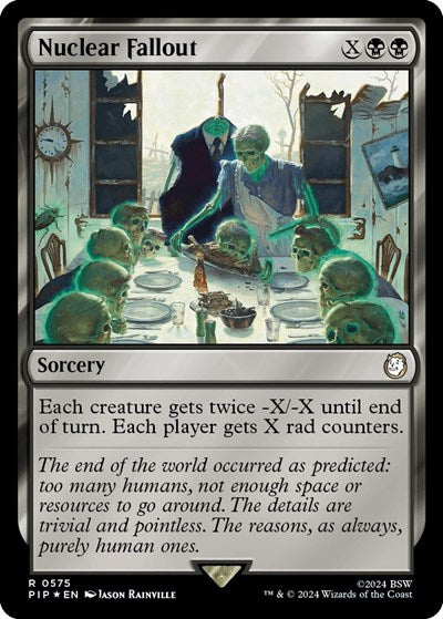 Nuclear Fallout (Surge Foil) (Universes Beyond: Fallout) Near Mint Foil