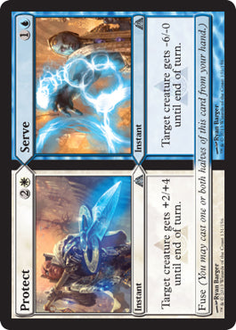 Protect / Serve (Dragon's Maze) Light Play Foil