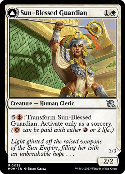 Sun-Blessed Guardian (March of the Machine) Medium Play Foil