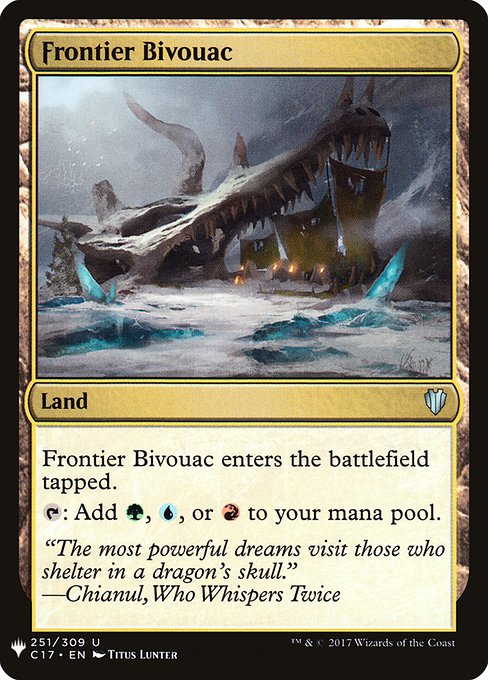 Frontier Bivouac|2|0|0.00