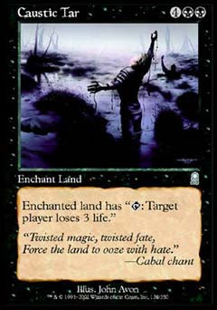 Caustic Tar (Odyssey) Light Play Foil