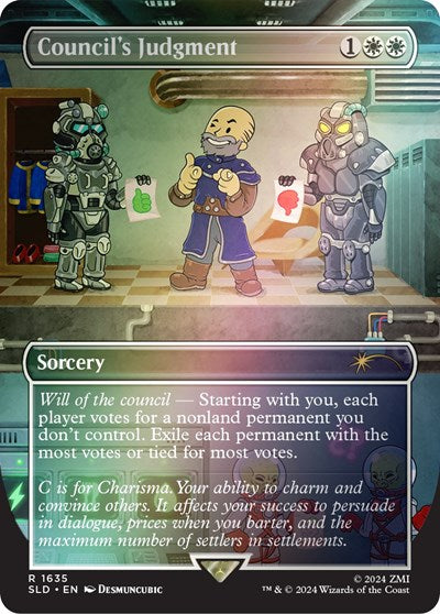 Council's Judgment (Rainbow Foil) (Secret Lair) Near Mint Foil