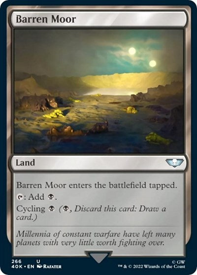 Barren Moor (Surge Foil) (Universes Beyond: Warhammer 40K) Near Mint Foil