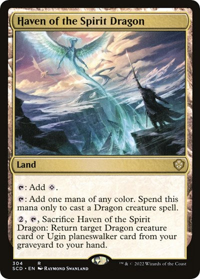 Haven of the Spirit Dragon (Commander 2022 Starter Decks) Near Mint