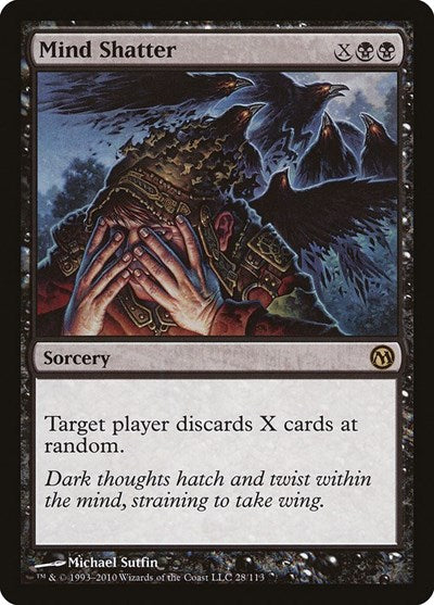 Mind Shatter (Duels of the Planeswalkers) Medium Play