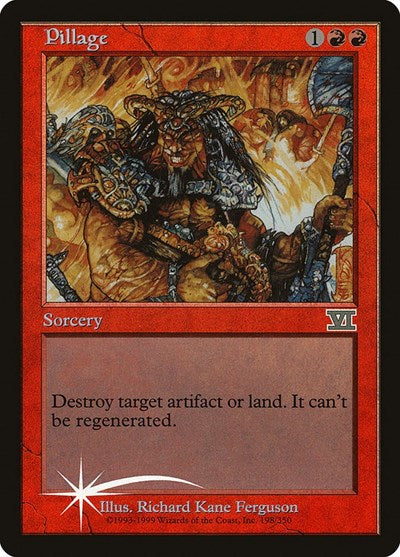 Pillage (Promos: Arena) Heavy Play Foil