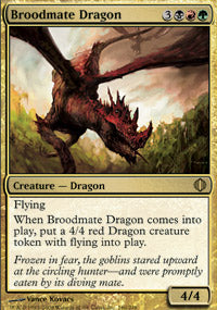 Broodmate Dragon (Shards of Alara) Near Mint Foil