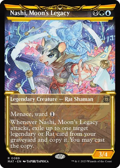 Nashi, Moon's Legacy (Showcase) (March of the Machine: The Aftermath) Near Mint Foil