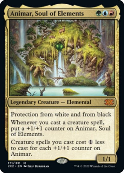 Animar, Soul of Elements (Double Masters 2022) Light Play