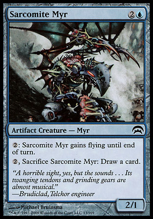 Sarcomite Myr (Planechase) Medium Play