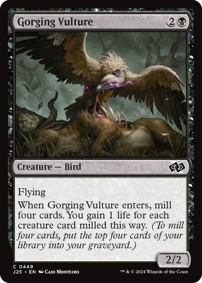 Gorging Vulture (Foundations Jumpstart) Medium Play