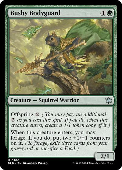 Bushy Bodyguard|1|0|0.00