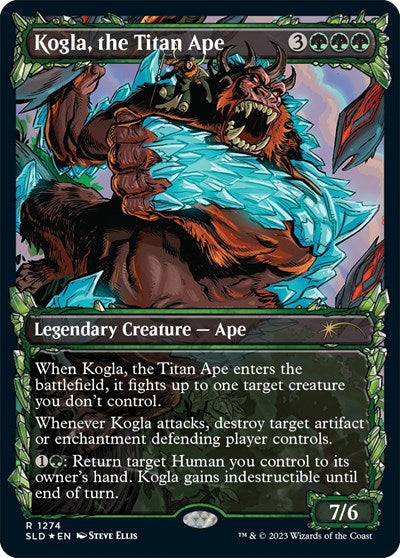 Kogla, the Titan Ape (Halo Foil) (Secret Lair) Near Mint Foil