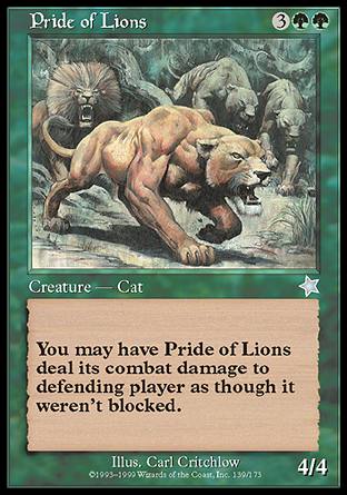 Pride of Lions (Starter 1999) Medium Play