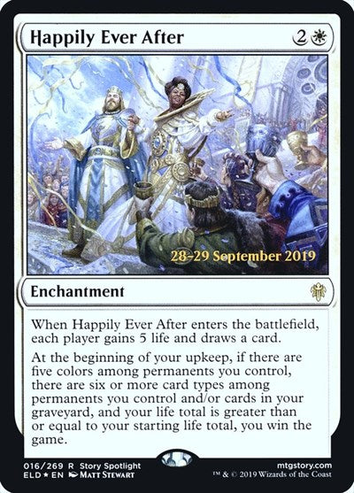 Happily Ever After (Promos: Prerelease Cards) Medium Play Foil