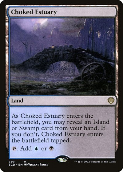 Choked Estuary (Commander 2022 Starter Decks) Near Mint