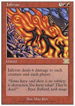 Inferno (Classic 6th Edition) Medium Play