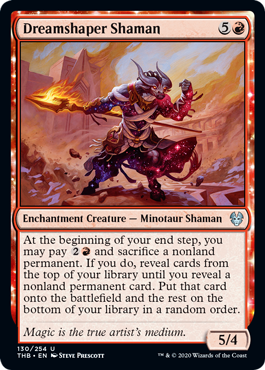 Dreamshaper Shaman (Theros Beyond Death) Light Play