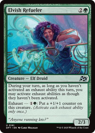 Elvish Refueler (Aetherdrift) Medium Play