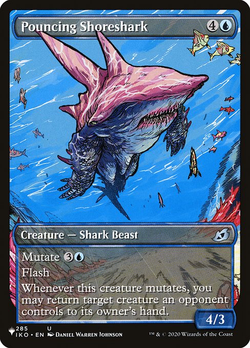 Pouncing Shoreshark (The List) Near Mint
