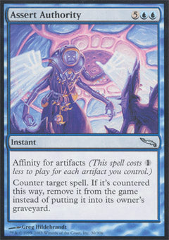 Assert Authority (Mirrodin) Medium Play