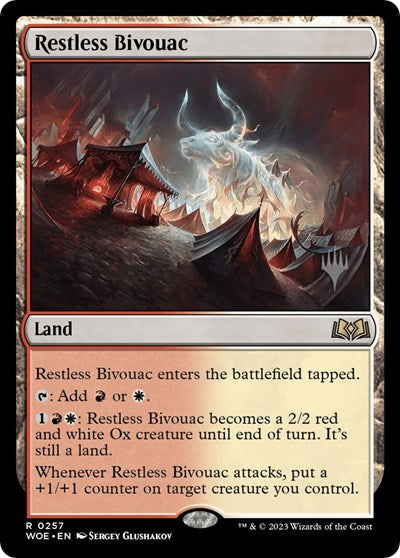 Restless Bivouac (Promo Pack: Wilds of Eldraine) Near Mint Foil