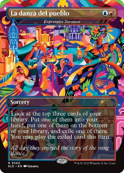 La danza del pueblo - Expressive Iteration (Secret Lair) Light Play