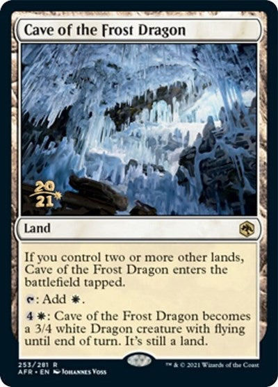 Cave of the Frost Dragon (Promos: Prerelease Cards) Near Mint Foil