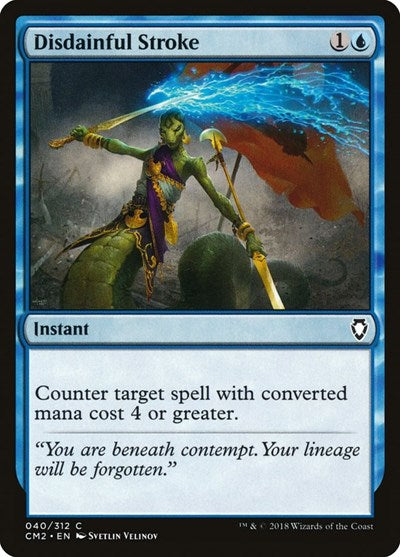 Disdainful Stroke (Commander Anthology Volume II) Near Mint