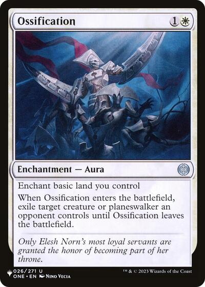 Ossification (The List) Near Mint
