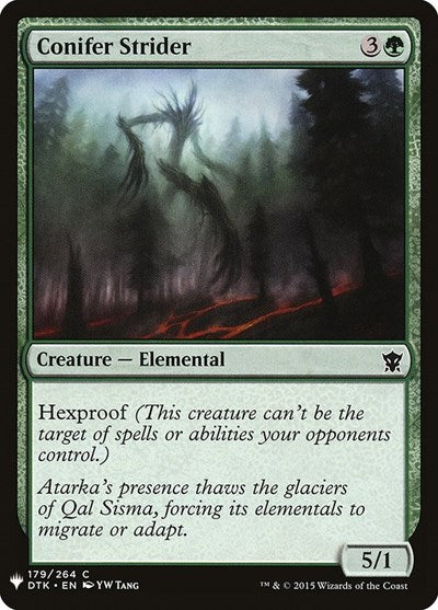 Conifer Strider (Mystery Booster) Near Mint