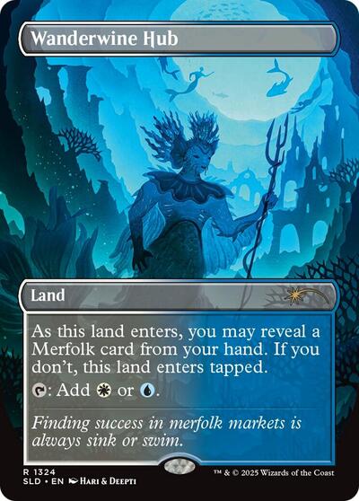 Wanderwine Hub (Secret Lair) Near Mint