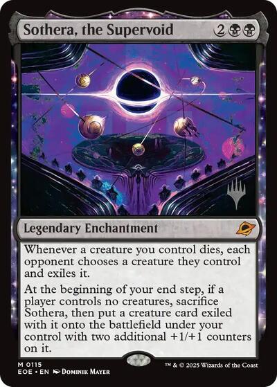 Sothera, the Supervoid (Promo Pack: Edge of Eternities) Near Mint Foil