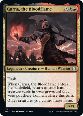 Garna, the Bloodflame (Commander: Dominaria United) Near Mint
