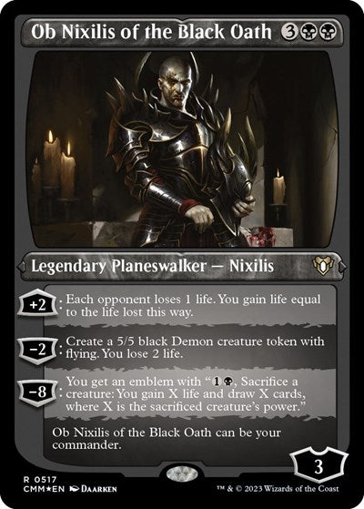 Ob Nixilis of the Black Oath Foil Etched|0|0|0.00