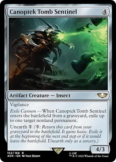 Canoptek Tomb Sentinel (Surge Foil) (Universes Beyond: Warhammer 40K) Near Mint Foil