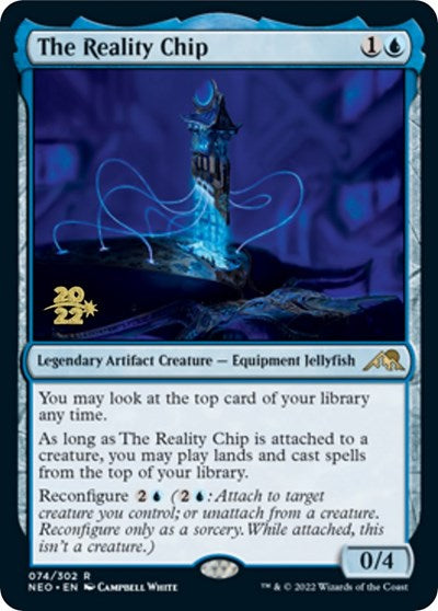 The Reality Chip (Promos: Prerelease Cards) Light Play Foil