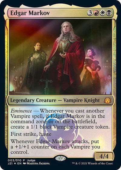 Edgar Markov (Promos: Judge) Light Play Foil